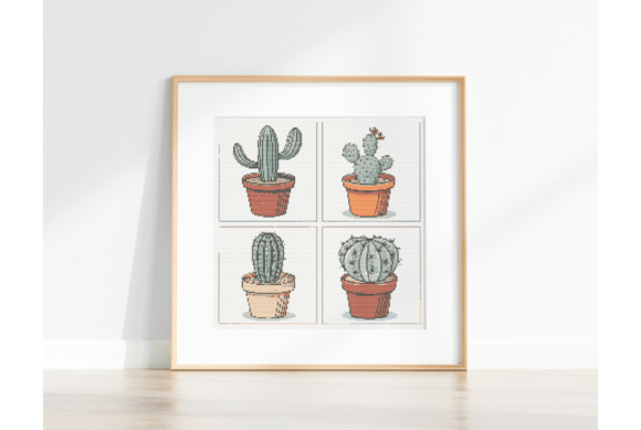 Indoor Plant Lady Embroidery Design