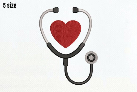 Nurse Icon Embroidery Design