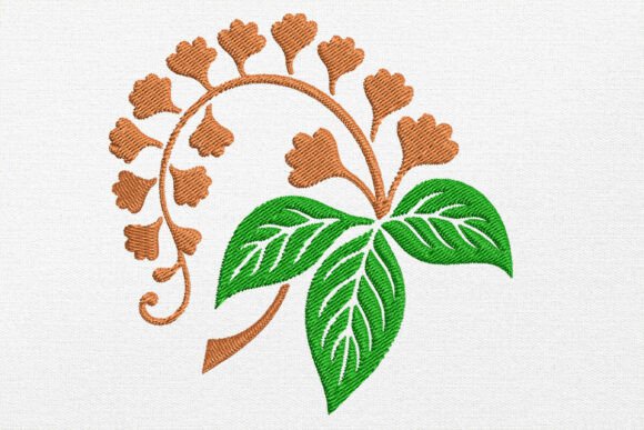 Vine Embroidery Design